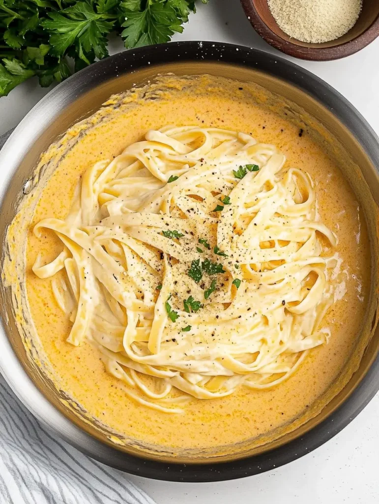 Cajun Alfredo Sauce Recipe — Creamy, Spicy and Ready in 20 Minutes 22 cajun-alfredo-sauce-recipe-step-4
