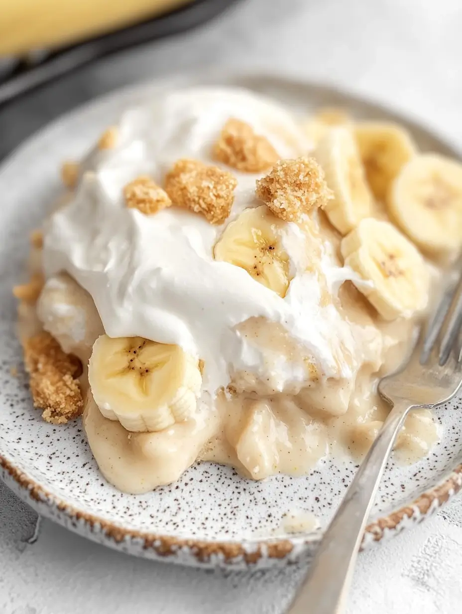 Vegan Banana Pudding Easy To Make 8 plate-of-banana-pudding
