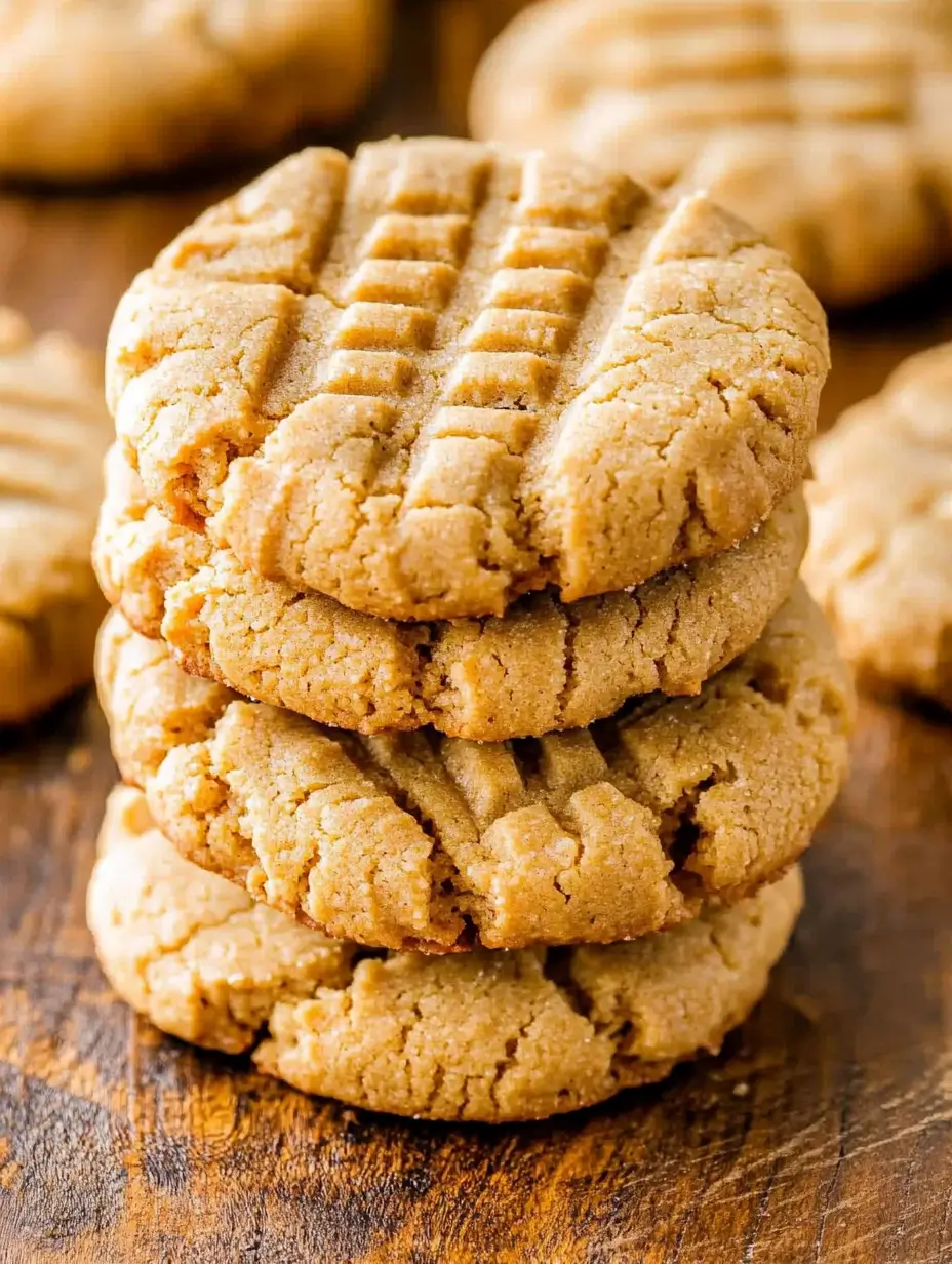 4-ingredient-peanut-butter-cookies 4-ingredient-peanut-butter-cookies