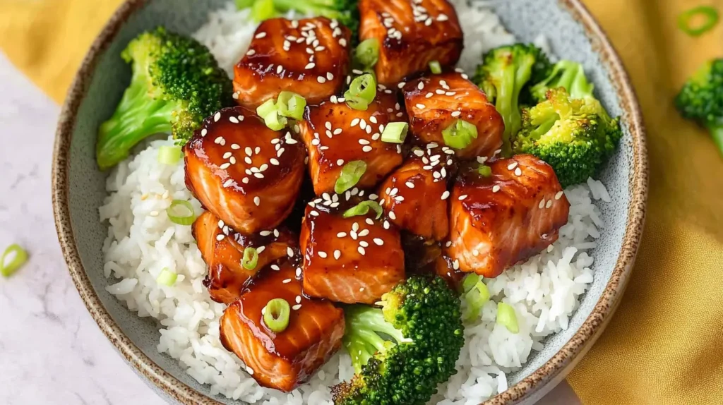 Salmon Bites in The Air Fryer 1 easy and quick airfryer salmon bites