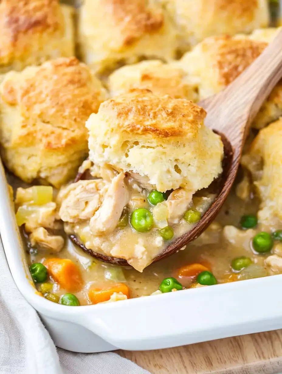 serving-creamy-chicken-dumpling-casserole