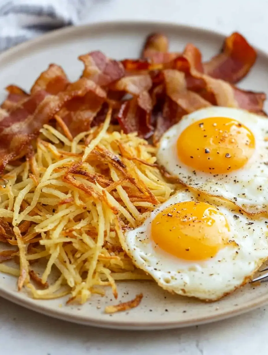 Crispy-air-fryer-hash-browns-with-eggs