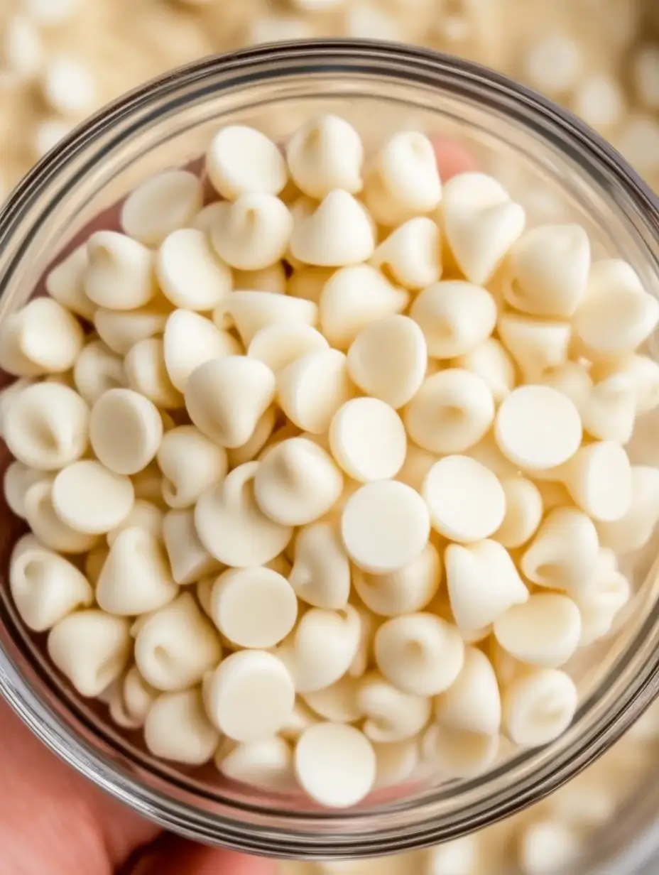 close-up-of-white-chocolate-chips-in-a-small-glass-bowl