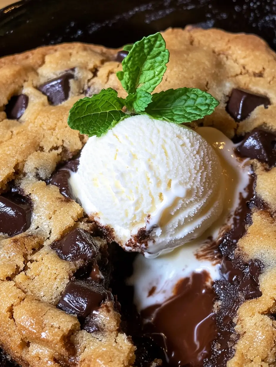 easy heart valentines day skillet cookie recipe 3