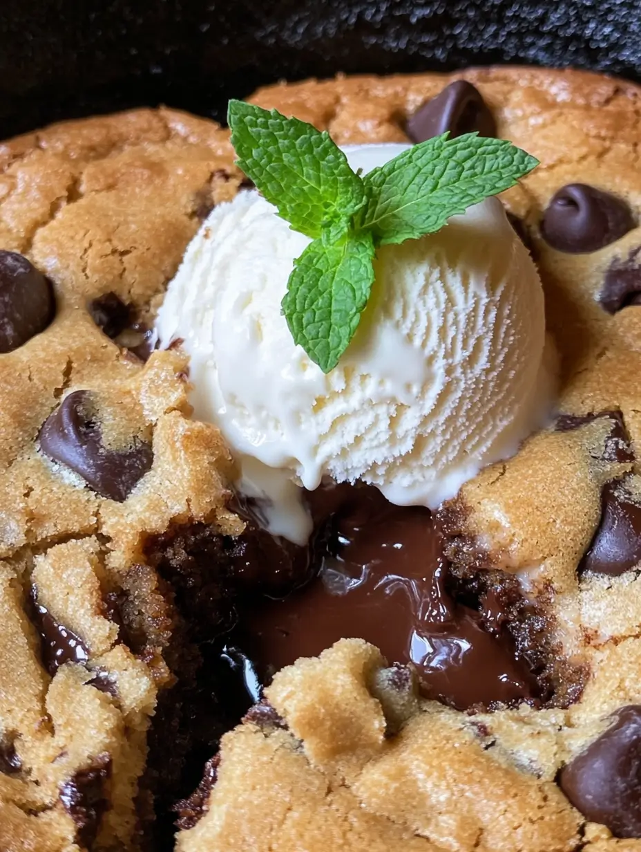 easy heart valentines day skillet cookie recipe 4