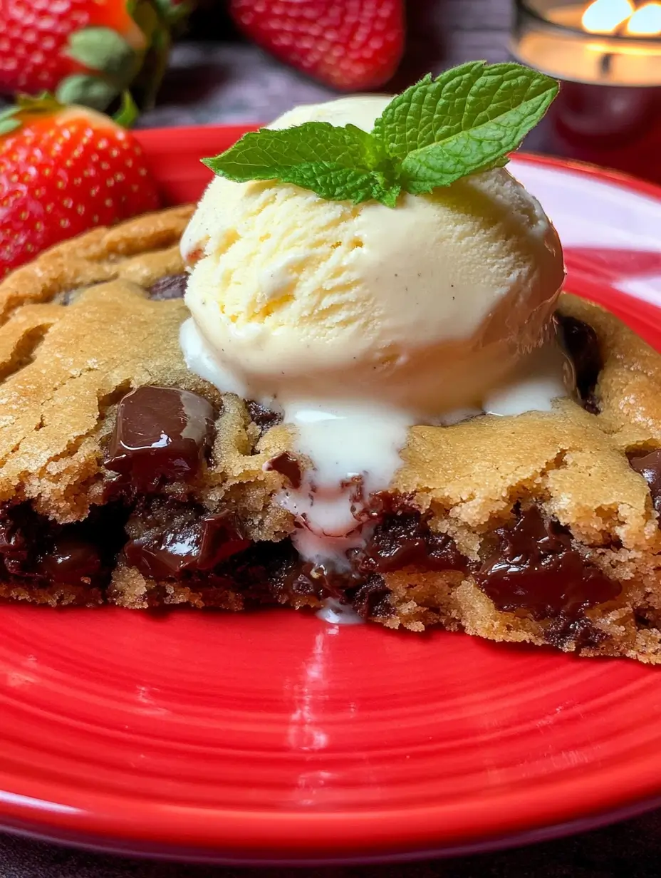 valentines-day-skillet-cookie-served