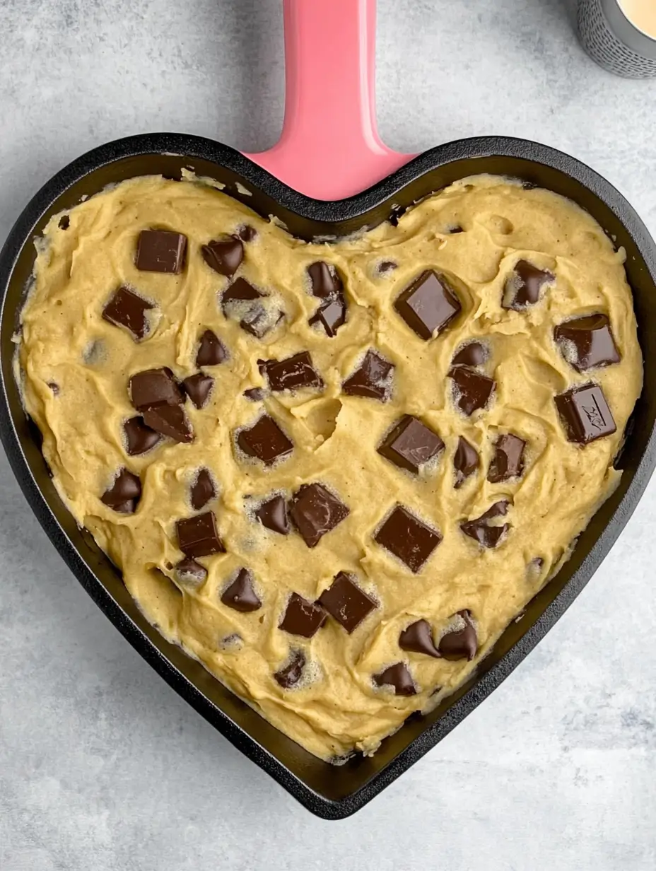 easy-heart-valentines-day-skillet-cookie-dough