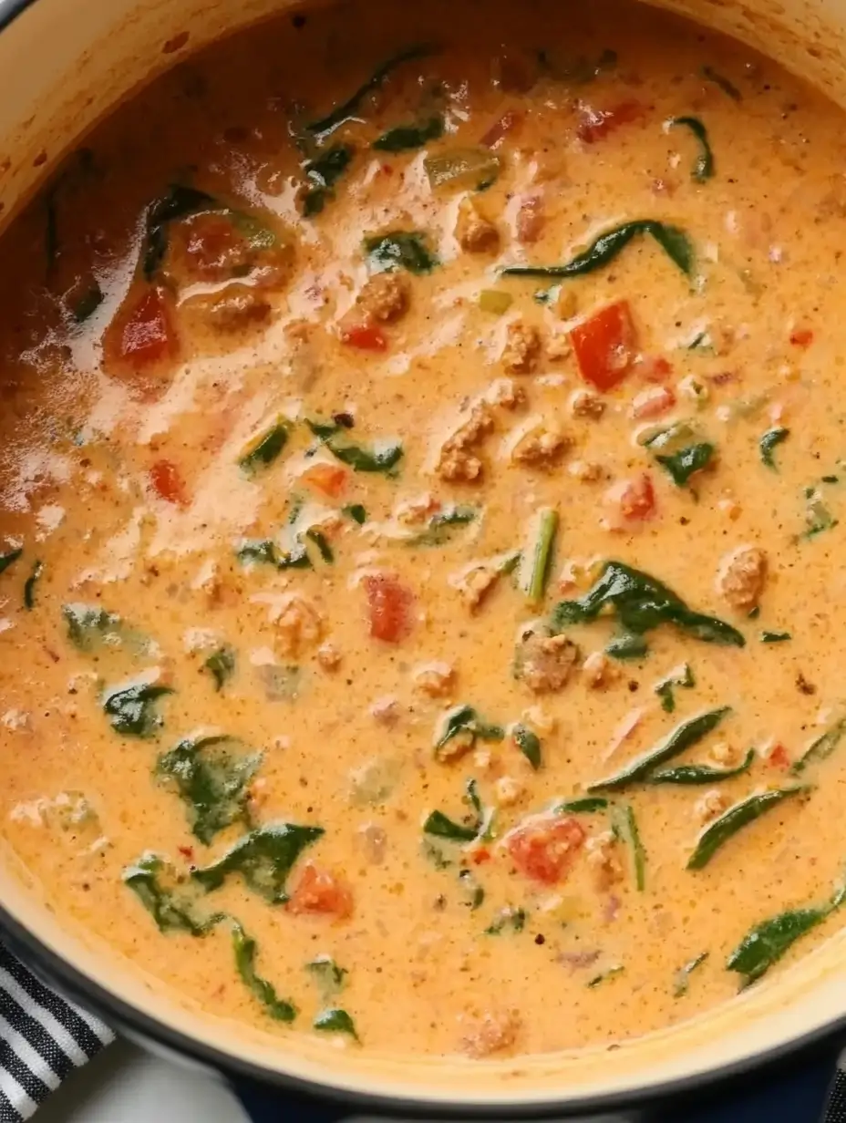 Creamy Italian Sausage Spinach Soup 25 creamy-tomato-base-for-soup