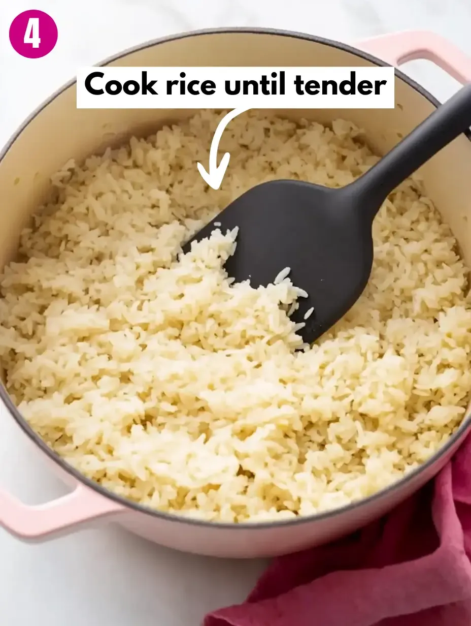 Easy and Hearty Chicken and Rice Soup 25 Cook-rice-until-tender
