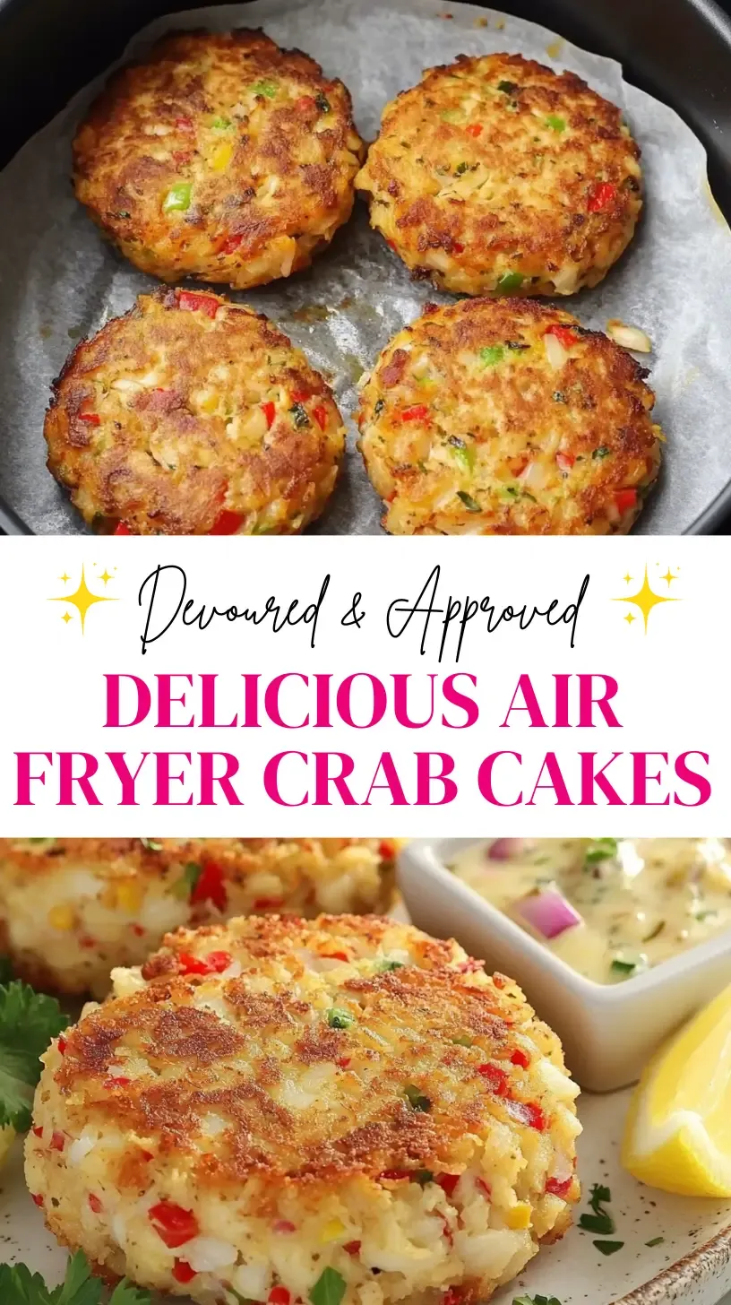 Better Than Fried Air Fryer Crab Cakes (Made in Minutes) 29 delicious-Air-Fryer-Crab-Cakes