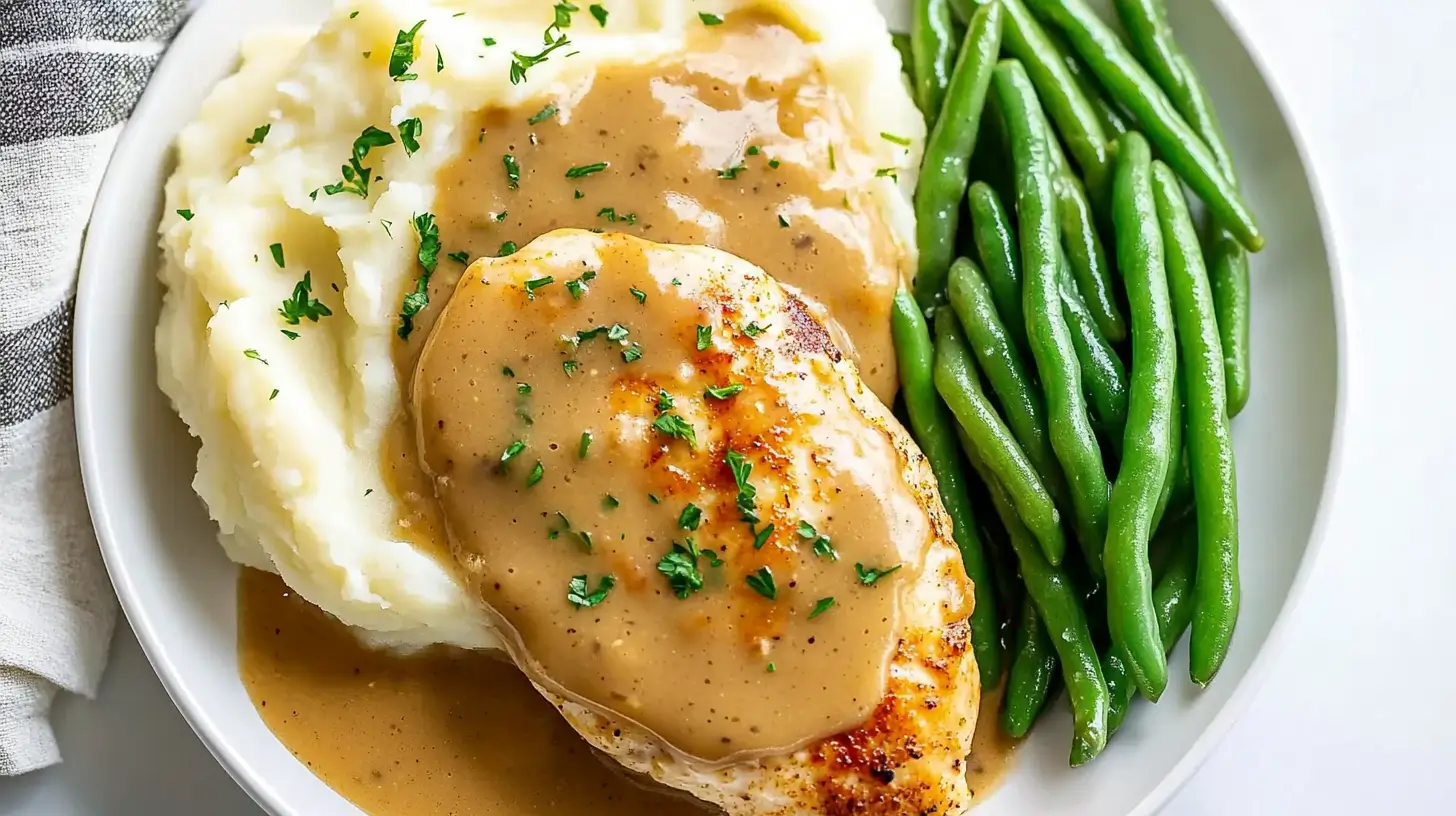 Dinner Recipes 15 pan-chicken-and-gravy-recipe-homemade