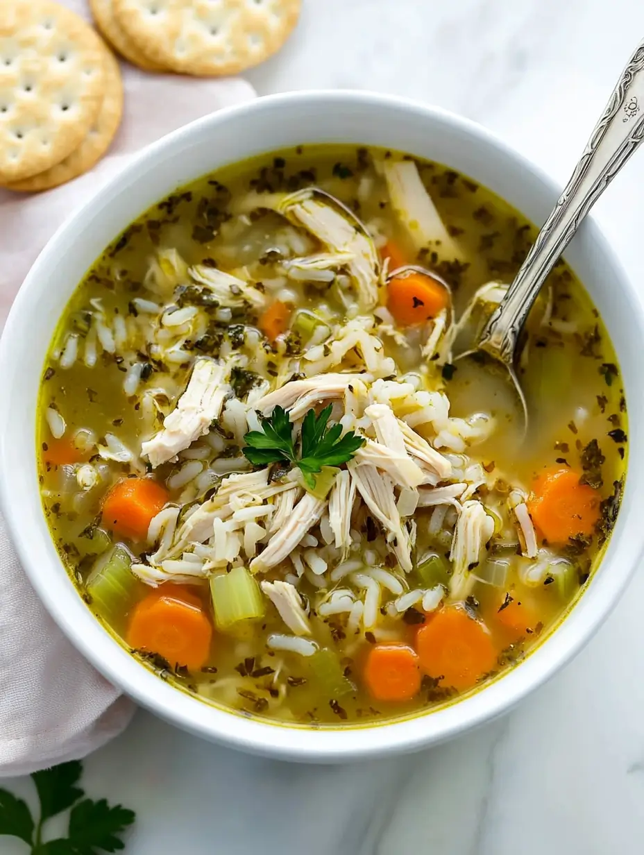 Easy and Hearty Chicken and Rice Soup 20 hearty-chicken-and-rice-soup
