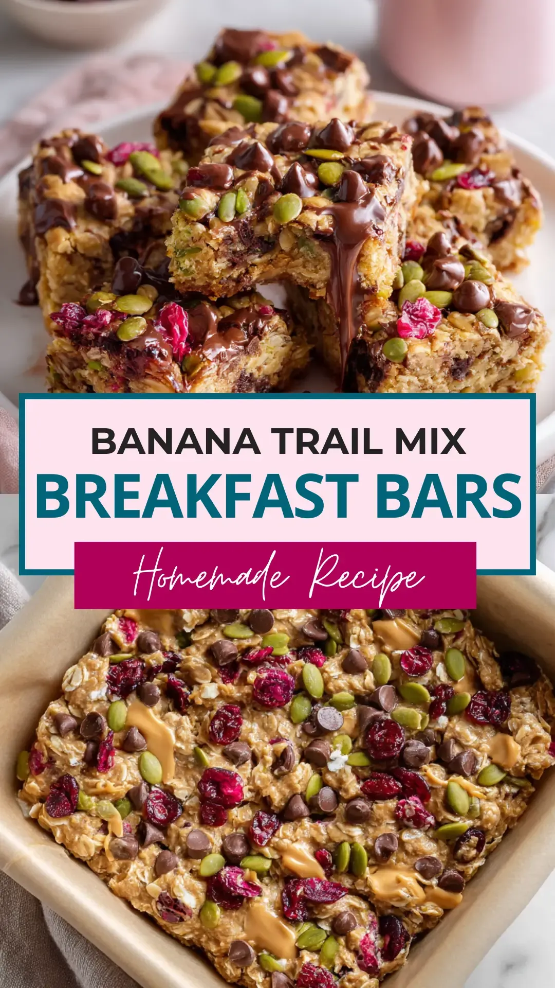 Banana Trail Mix Breakfast Bars 19 Banana-Trail-Mix-Breakfast-Bars