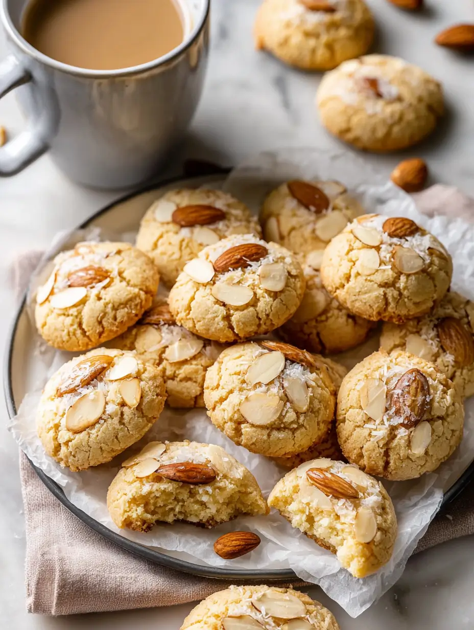 Soft Almond Coconut Cookies 12 almond-coconut-cookies-1