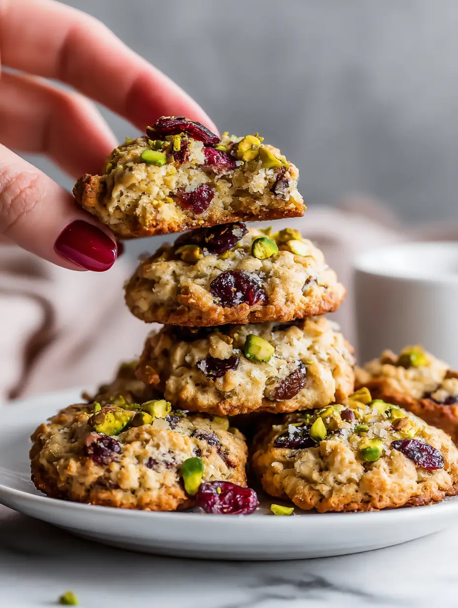 Healthy Orange Cranberry Pistachio Oat Cookies 7 orange-cranberry-pistachio-oat-cookies-4