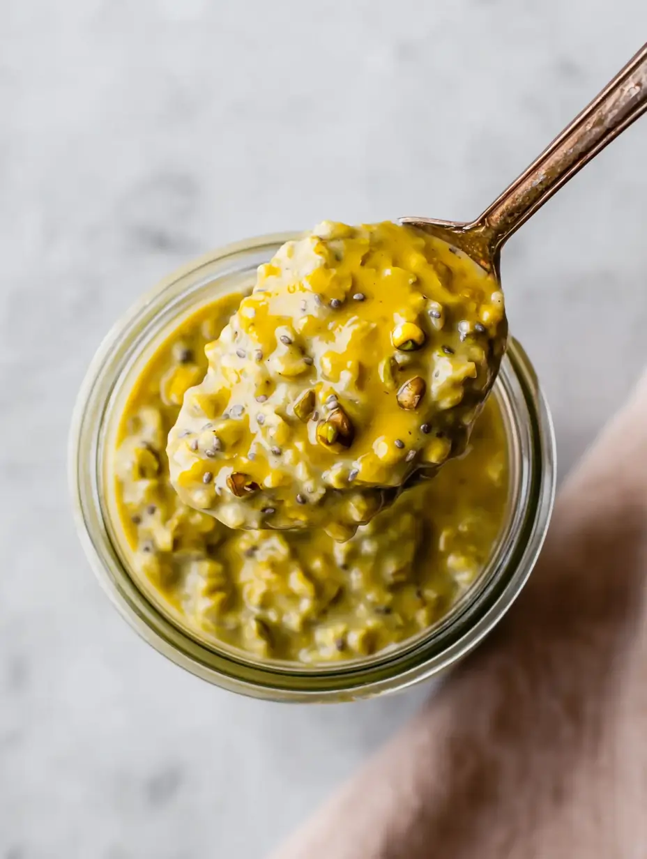 High-Protein Pistachio Overnight Oats 5 pistachio-overnight-oats-3