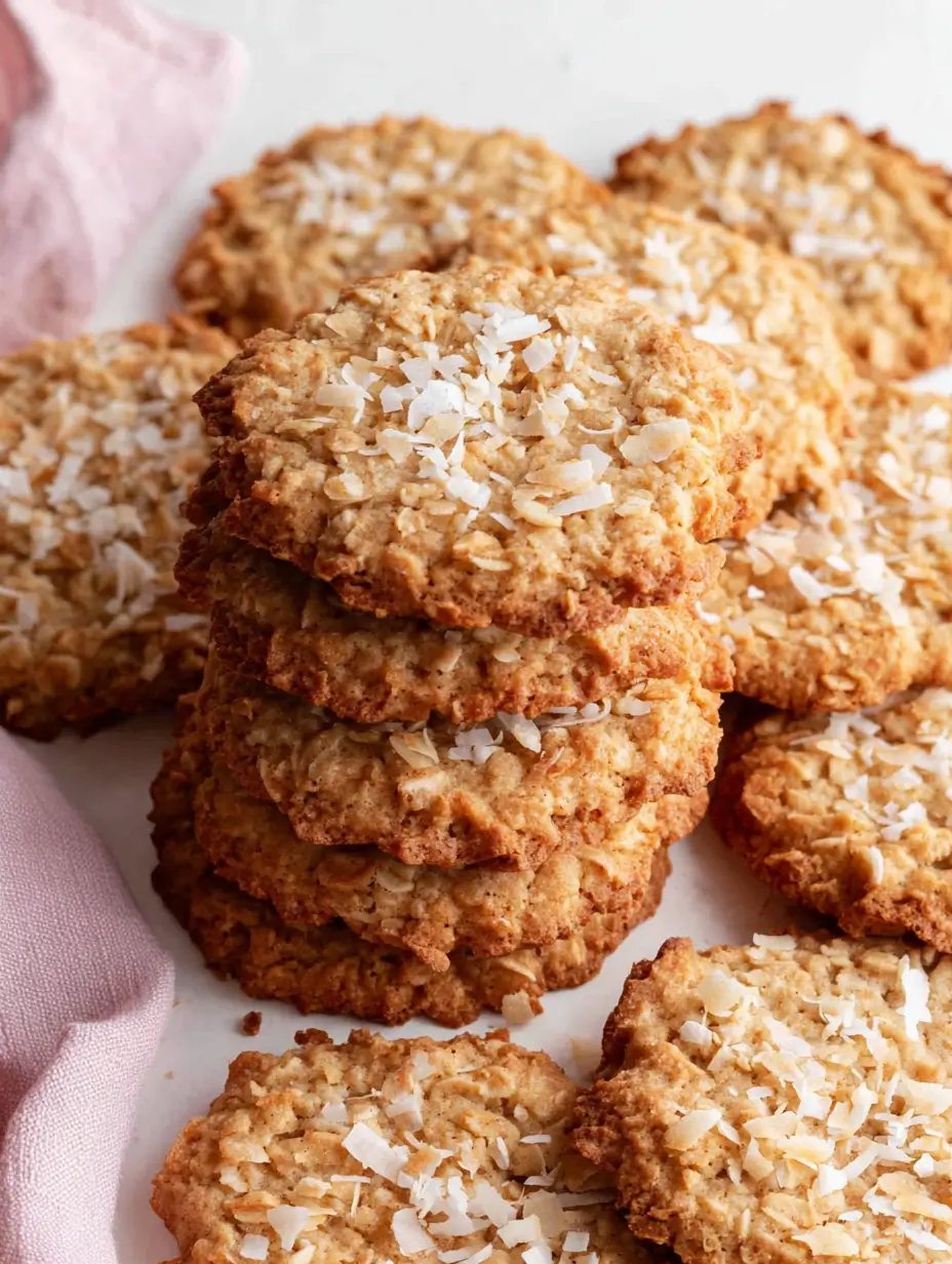 healthy-crispy-coconut-oatmeal-cookies-5