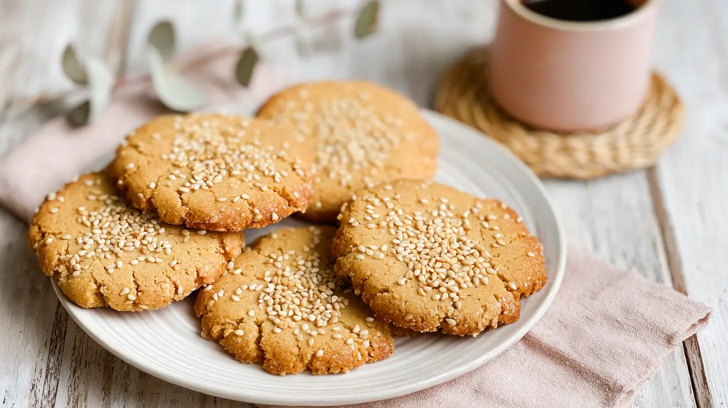 Easy Homemade Recipes 35 tahini-cardamom-cookies-recipe