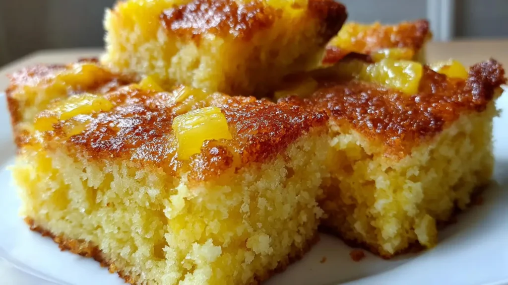 Cakes Cupcakes and Cheesecakes 3 2-ingredient-pineapple-cake-bars-recipe