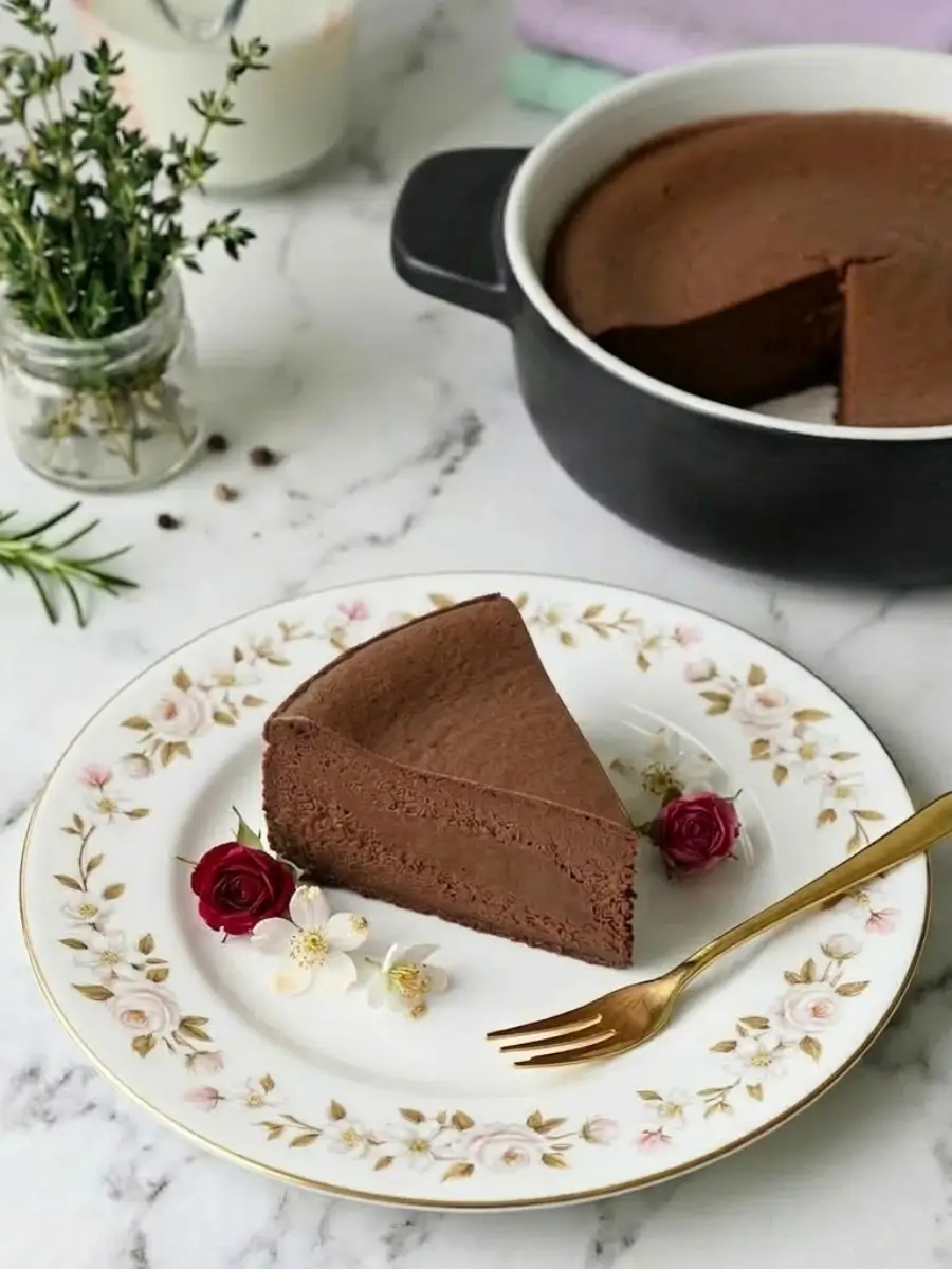Chocolate Yogurt Cheesecake Slice Chocolate-Yogurt-Cheesecake-Slice