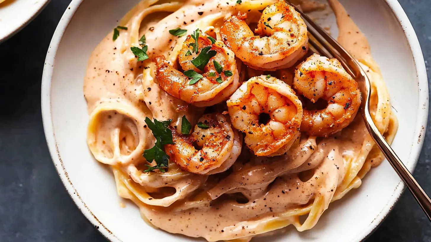 cajun seafood alfredo recipe featured