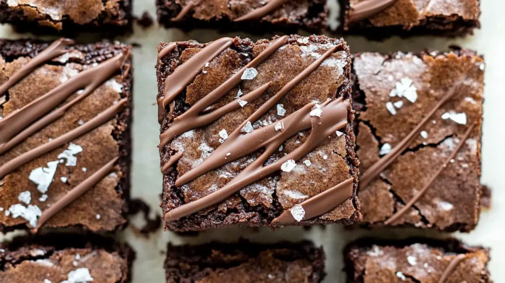 Overhead-Shot-of-Protein-Brownies