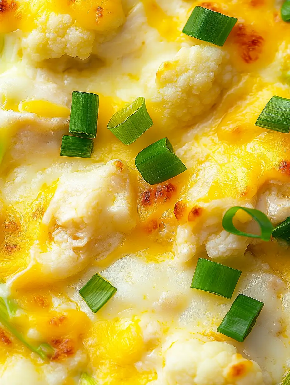 Chicken Cauliflower Casserole 12 Cheesy-Chicken-Cauliflower-Casserole-with-Golden-Topping