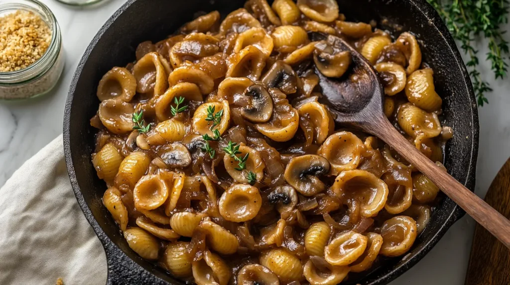 French Onion Pasta Recipe 7 french onion pasta recipe featured