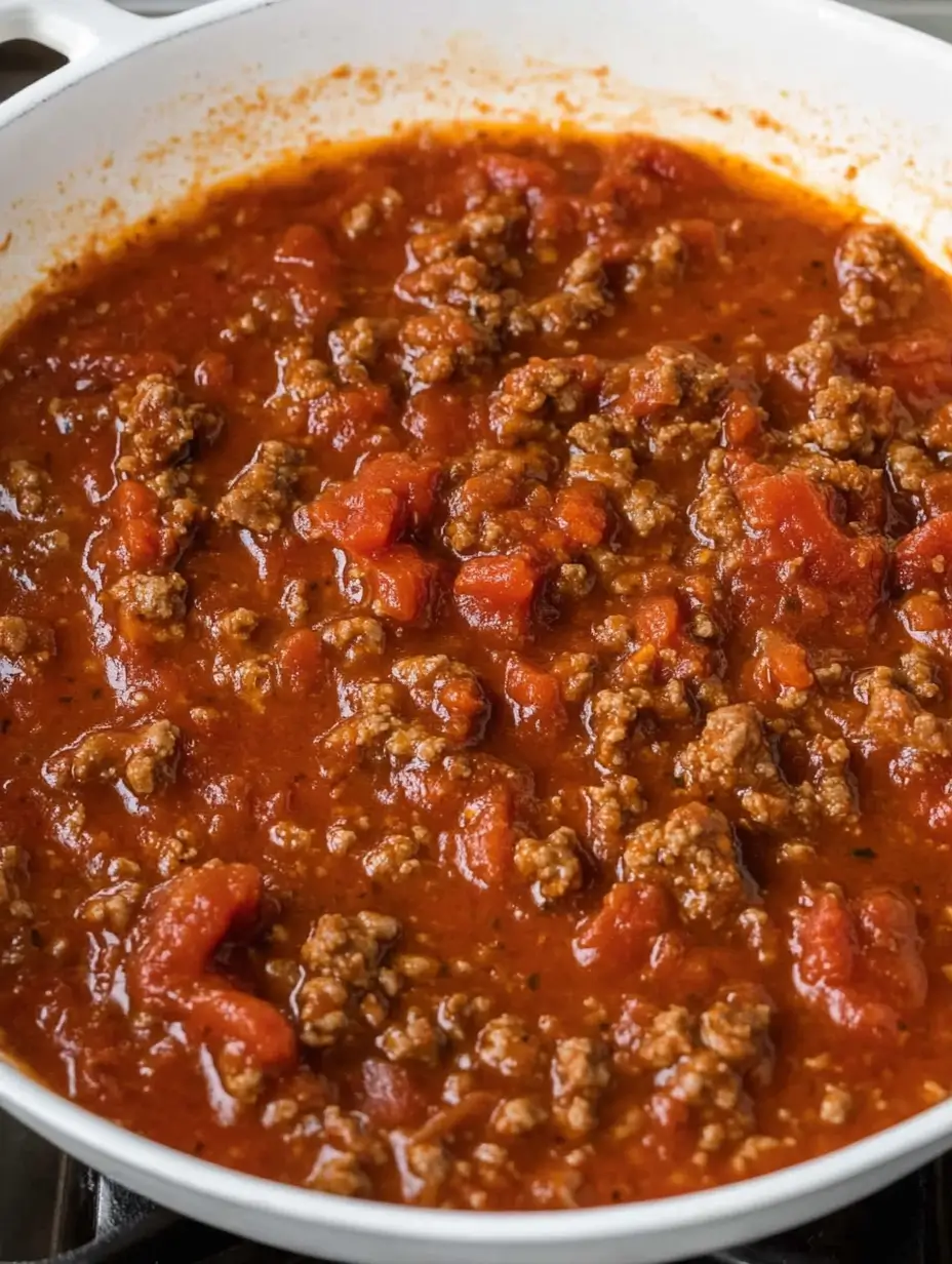 Million Dollar Ravioli Casserole 4 meat-sauce