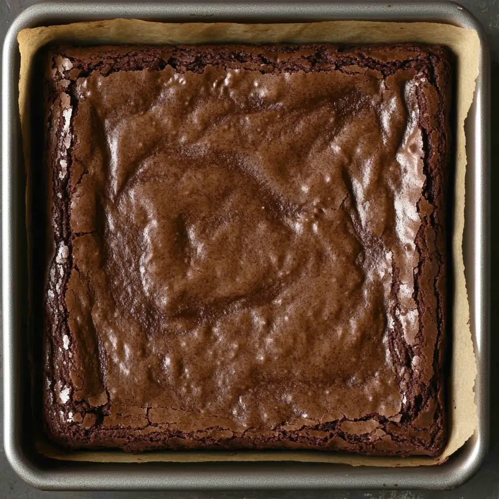 Smores Brownies From Scratch 20 freshly-baked-brownie-in-a-square-baking-pan