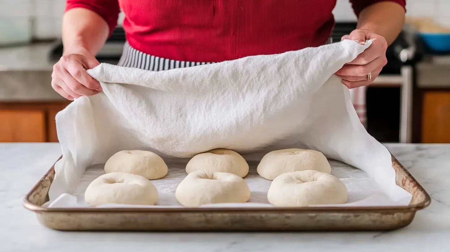 Chewy Homemade Sourdough Bagel Recipe 3 shape-the-bagels