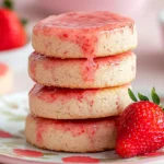 Strawberry Shortbread Cookies 19 strawberry-shortbread-cookies-featured