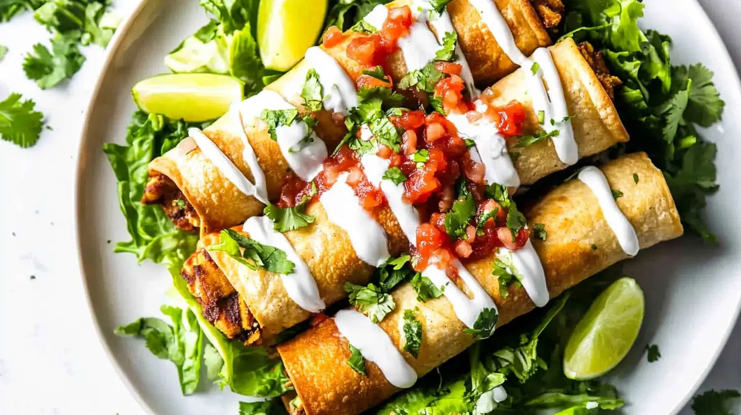 air fryer flautas featured