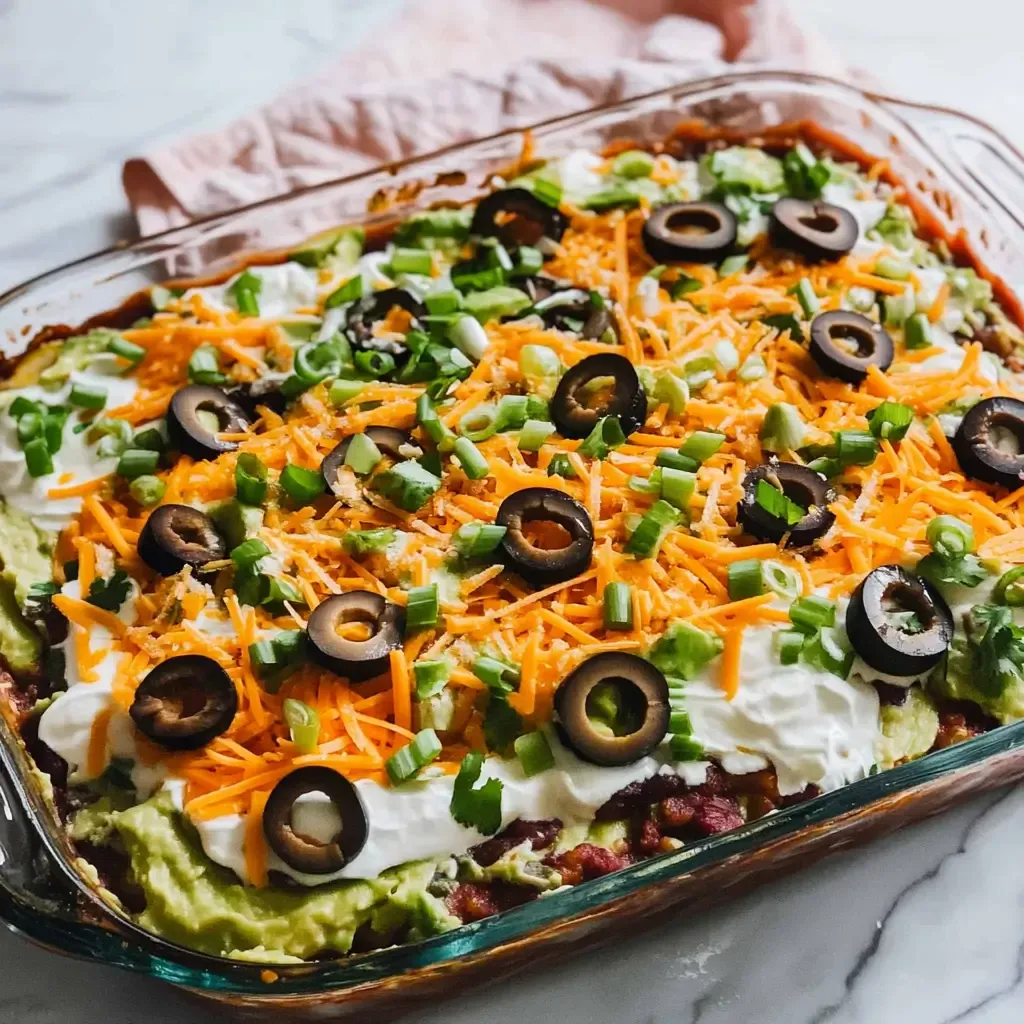 The BEST 7-Layer Bean Dip Recipe 19 7-layer-bean-dip-recipe-2