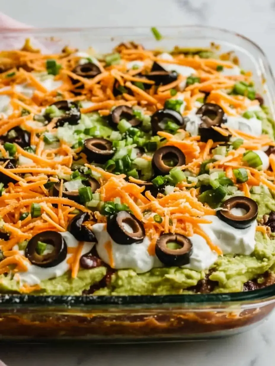 The BEST 7-Layer Bean Dip Recipe 11 7-layer-bean-dip-recipe