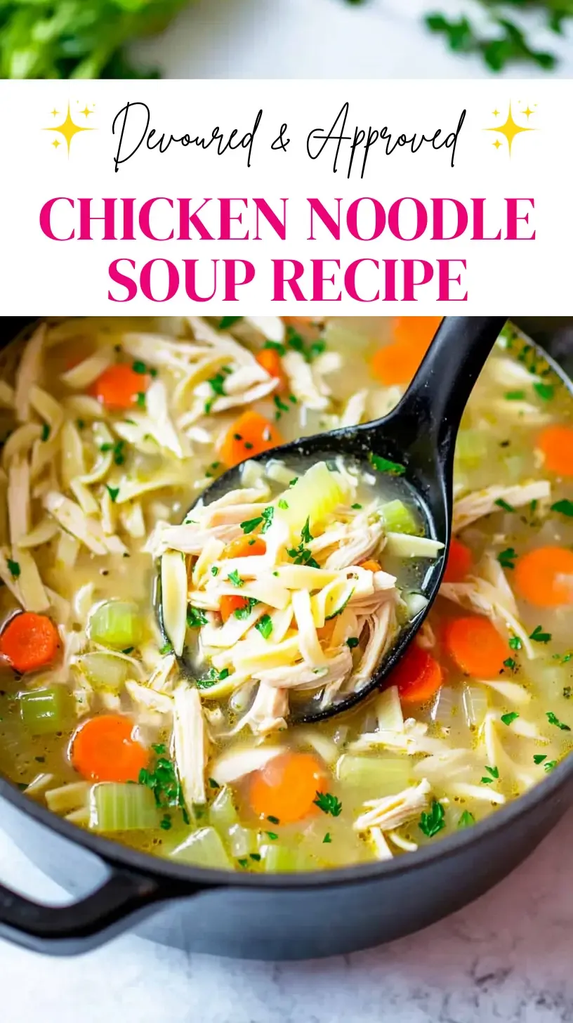 Incredibly Easy Chicken Noodle Soup Recipe 19 Chicken-Noodle-Soup-Recipe