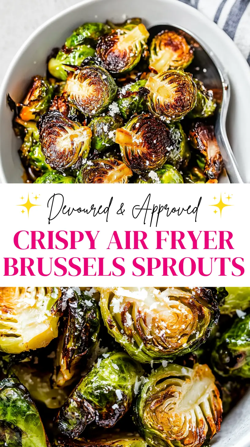 Ridiculously Crispy Air Fryer Brussels Sprouts 29 Crispy-Air-Fryer-Brussels-Sprouts-pinterest