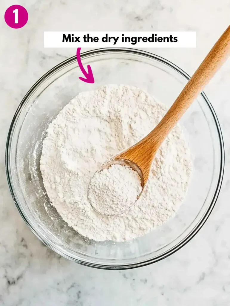 Fluffy Easy Air Fryer Biscuits 17 Mix-the-dry-ingredients