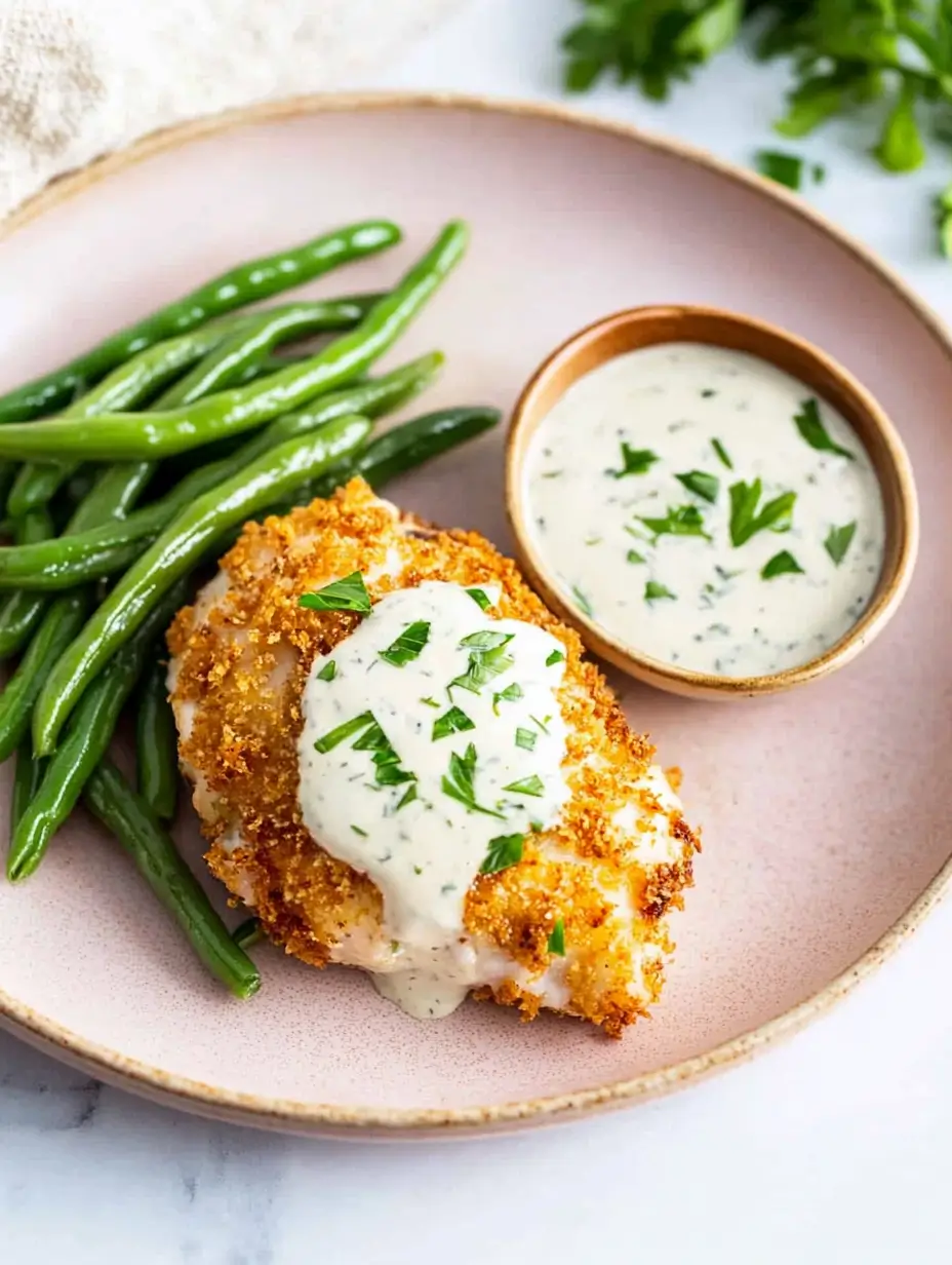 Crispy Cheesy Air Fryer Cordon Bleu (restaurant quality) 14 air-fryer-cordon-bleu-served