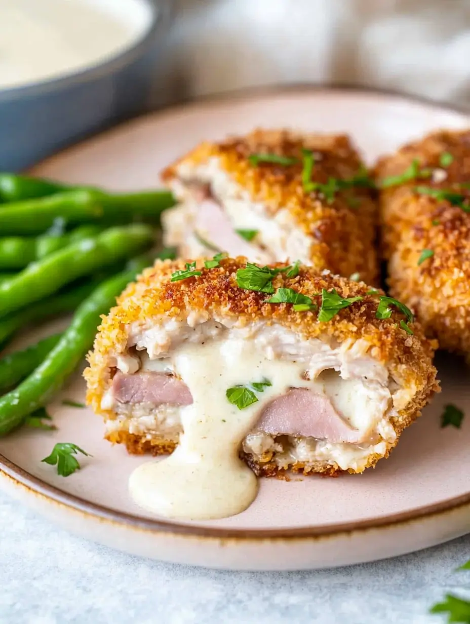 Crispy Cheesy Air Fryer Cordon Bleu (restaurant quality) 12 air-fryer-cordon-bleu