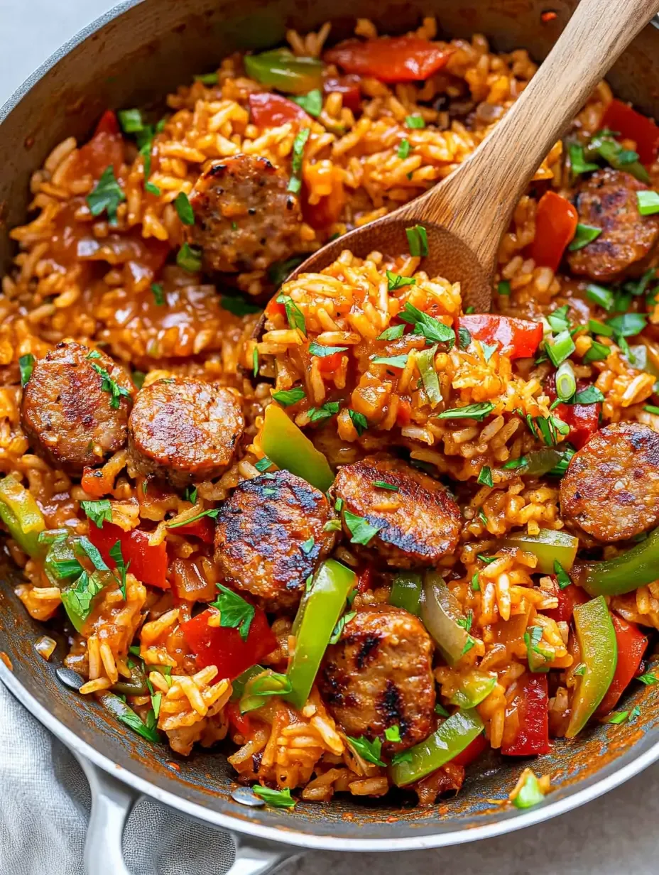 Easy Cajun sausage and rice skillet 22 cajun-sausage-and-rice-skillet-recipe-3