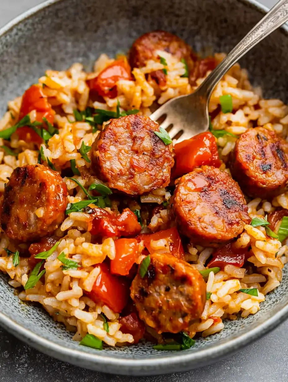 Easy Cajun sausage and rice skillet 26 cajun-sausage-and-rice-skillet-recipe-9