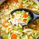 Incredibly Easy Chicken Noodle Soup Recipe 20 hearty-thick-chicken-noodle-soup-recipe-recipe