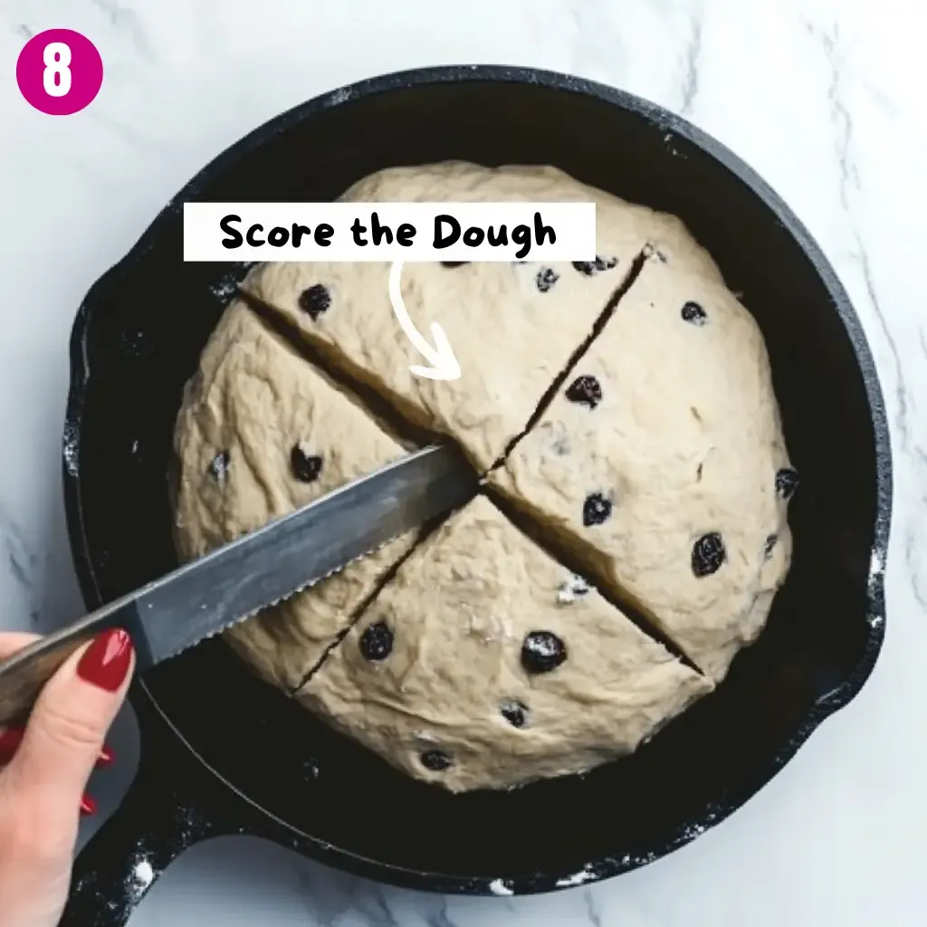 Gluten-Free Irish Soda Bread 25 Score-the-Dough
