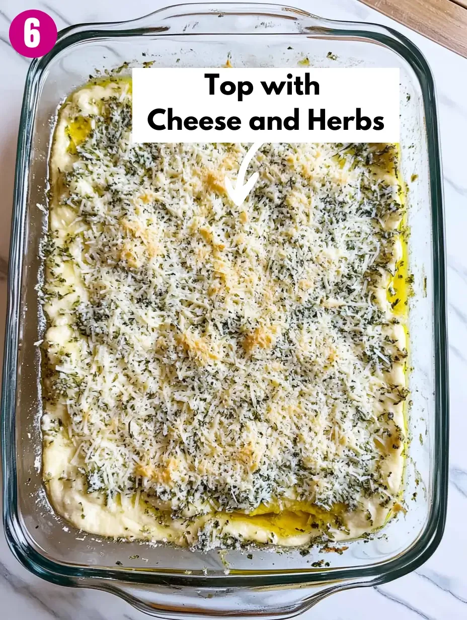 Garlic Parmesan Focaccia Bread 21 Top-with-Cheese-and-Herbs
