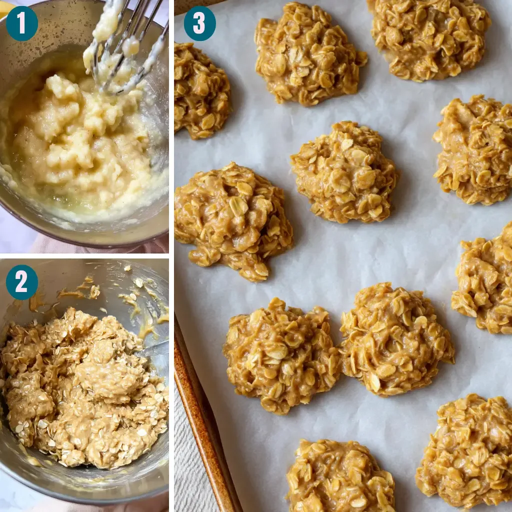 Banana Peanut Butter Cookies with Vanilla 11 banana-peanut-butter-cookies-with-vanilla-steps