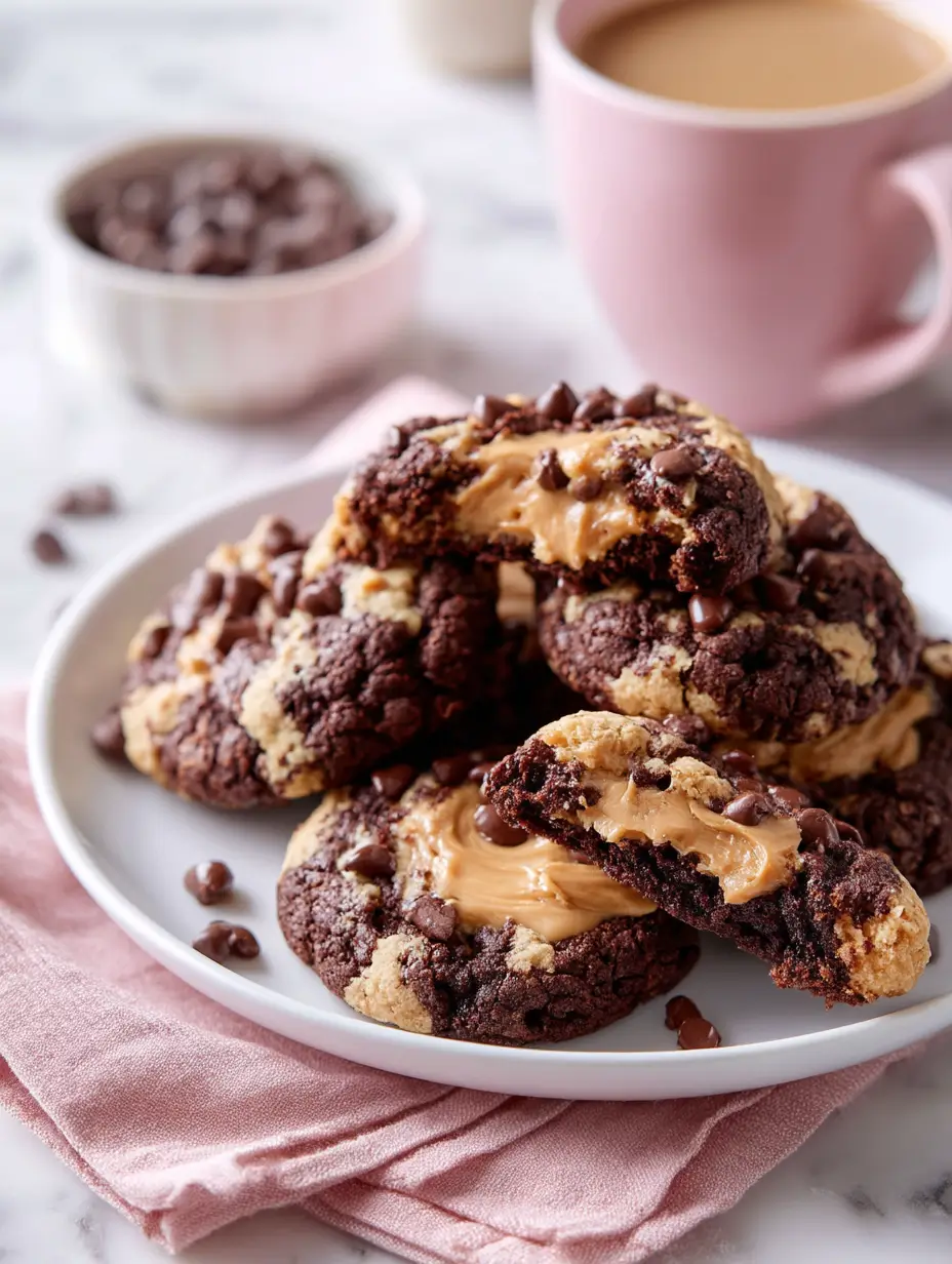 chocolate-peanut-butter-breakfast-cookies-2