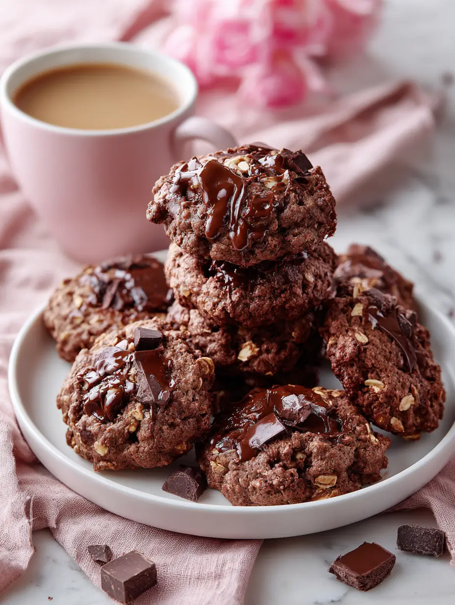 Double Chocolate Banana Oatmeal Cookies 11 double-chocolate-banana-oatmeal-cookies-4