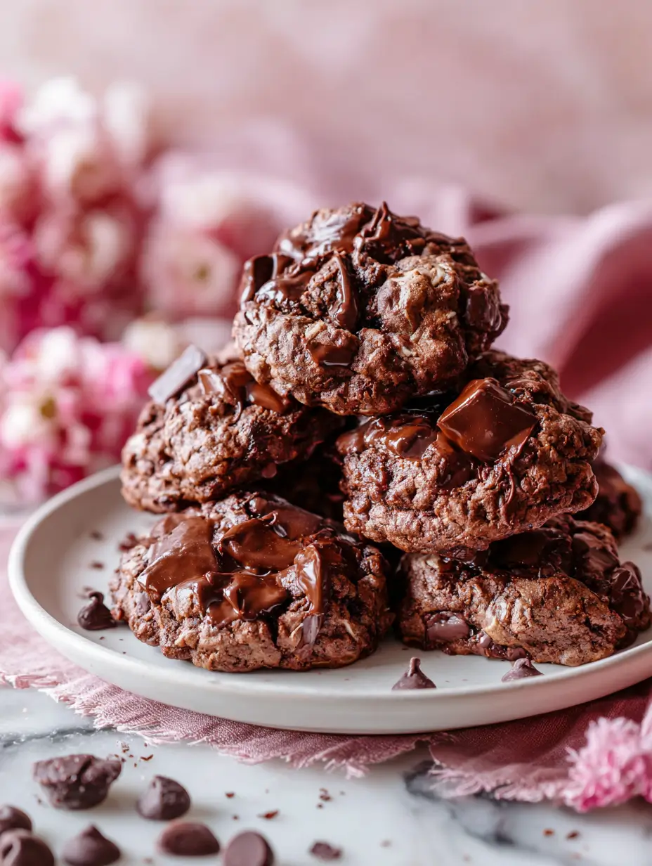 Double Chocolate Banana Oatmeal Cookies 9 double-chocolate-banana-oatmeal-cookies-5