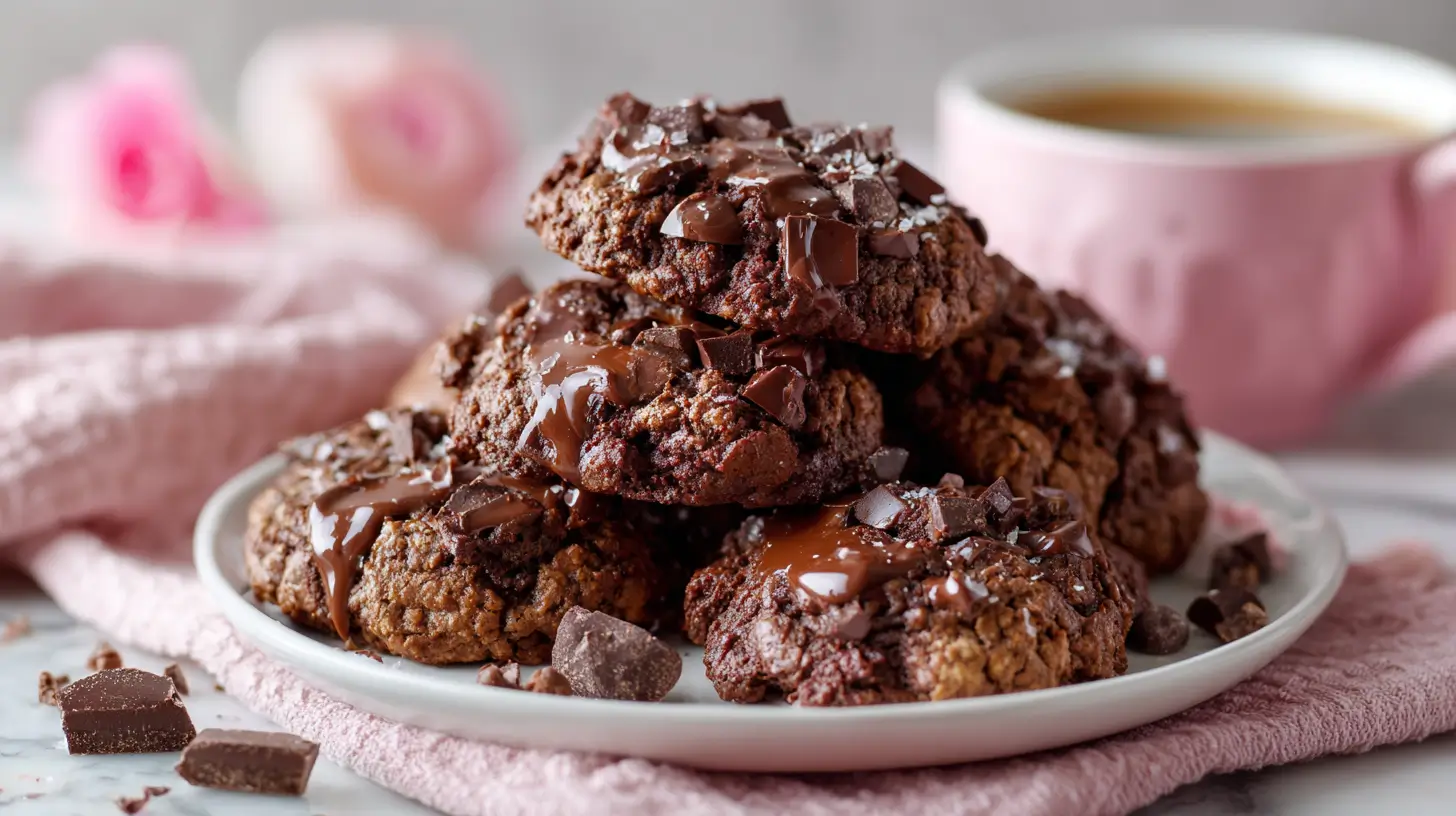 double-chocolate-banana-oatmeal-cookies-recipe